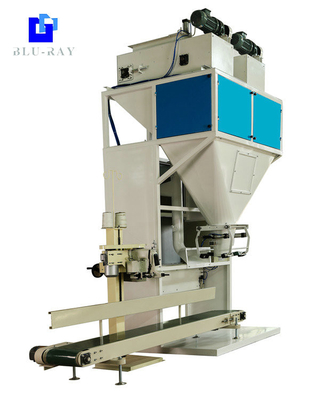 Dual Weighing Hopper 1P 3P Animal Feed Packing Machine