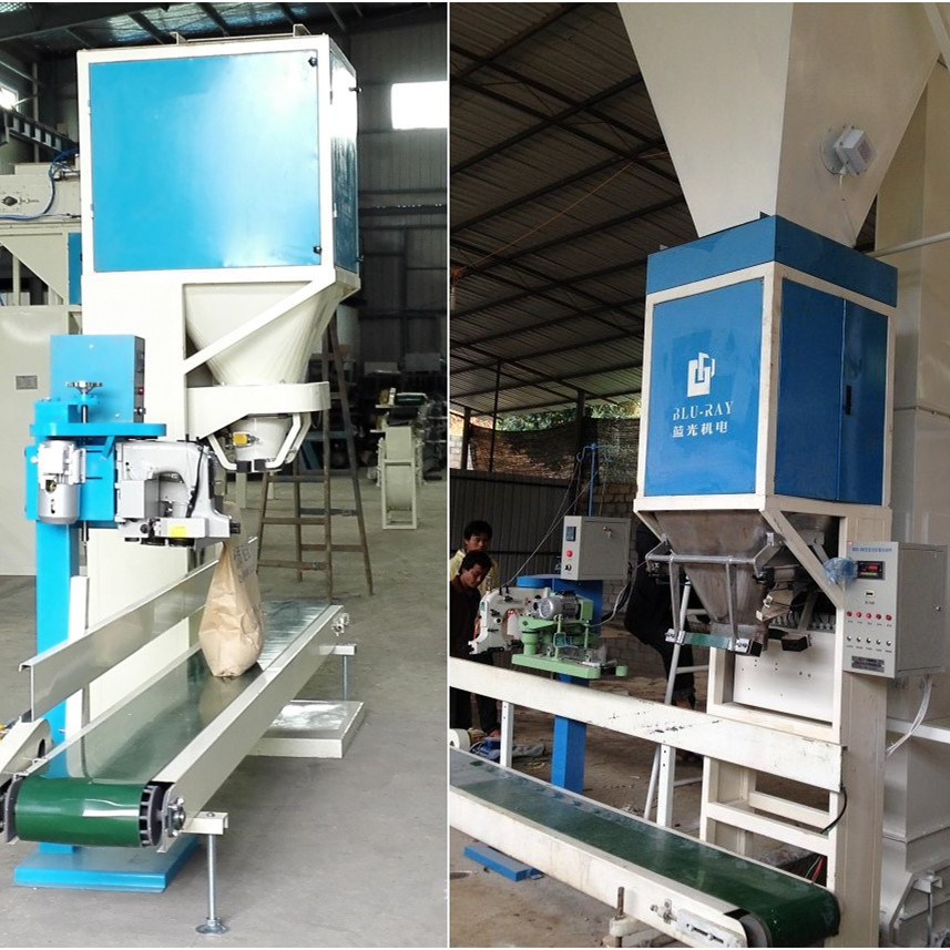 Semi Automatic Bagging Machine 50kg Maize Sesame Sugar Salt Filling Machine